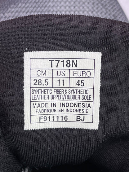 Asics FuzeX Rush — buty sportowe męskie w bardzo dobrym stanie rozmiar 45, etykieta z kodem modelu F911116