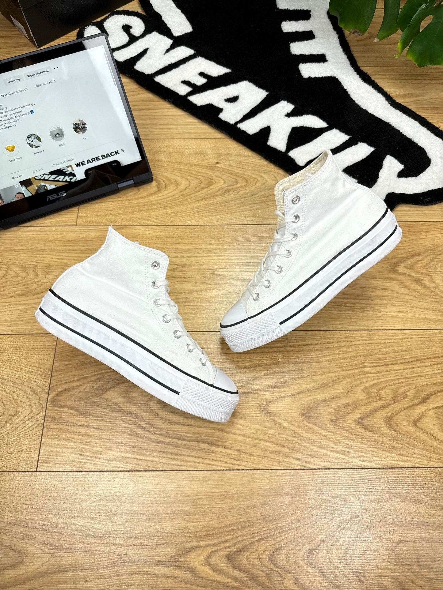 Converse Chuck Taylor High Platform (39.5)