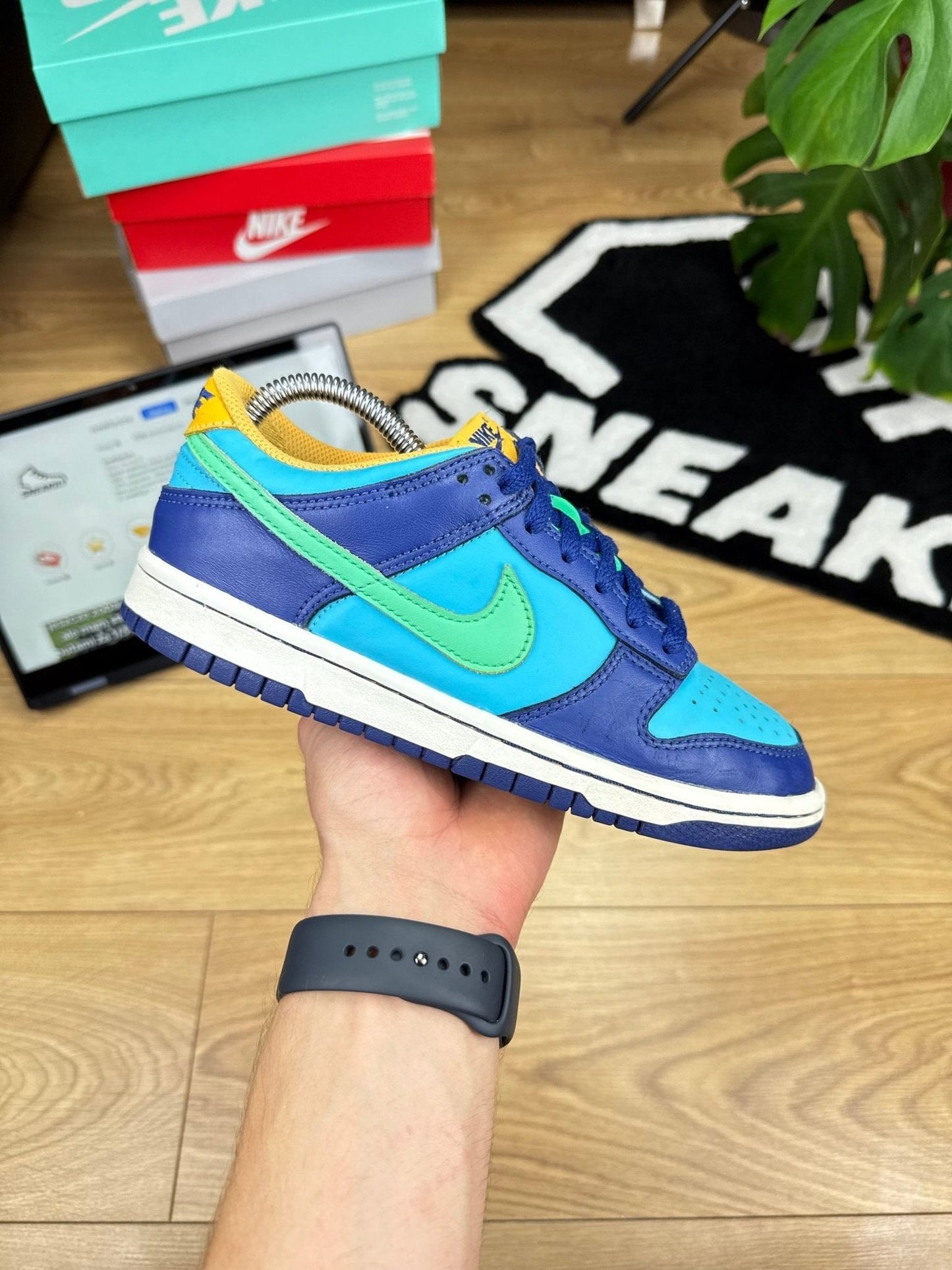 Nike Dunk Low All-Star 2023 — buty sportowe damskie w dobrym stanie rozmiar 37.5, boczny profil