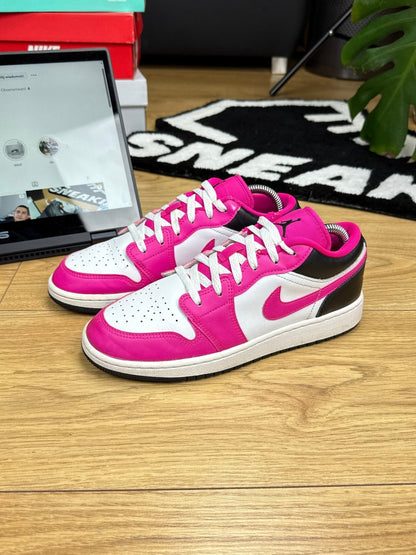 Jordan Air Jordan 1 Low Fierce Pink — buty sportowe męskie w bardzo dobrym stanie rozmiar 38.5, widok z góry