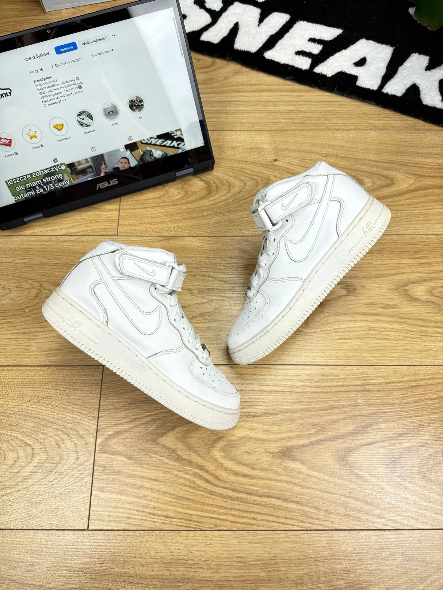 Nike Air Force 1 Mid (37.5)