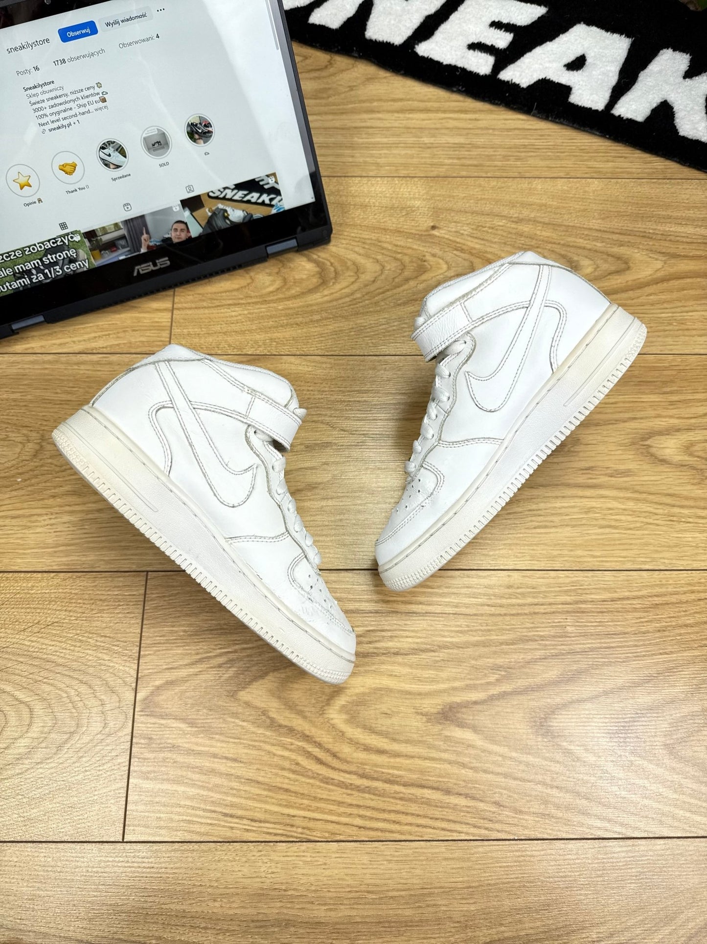 Nike Air Force 1 Mid (37.5)