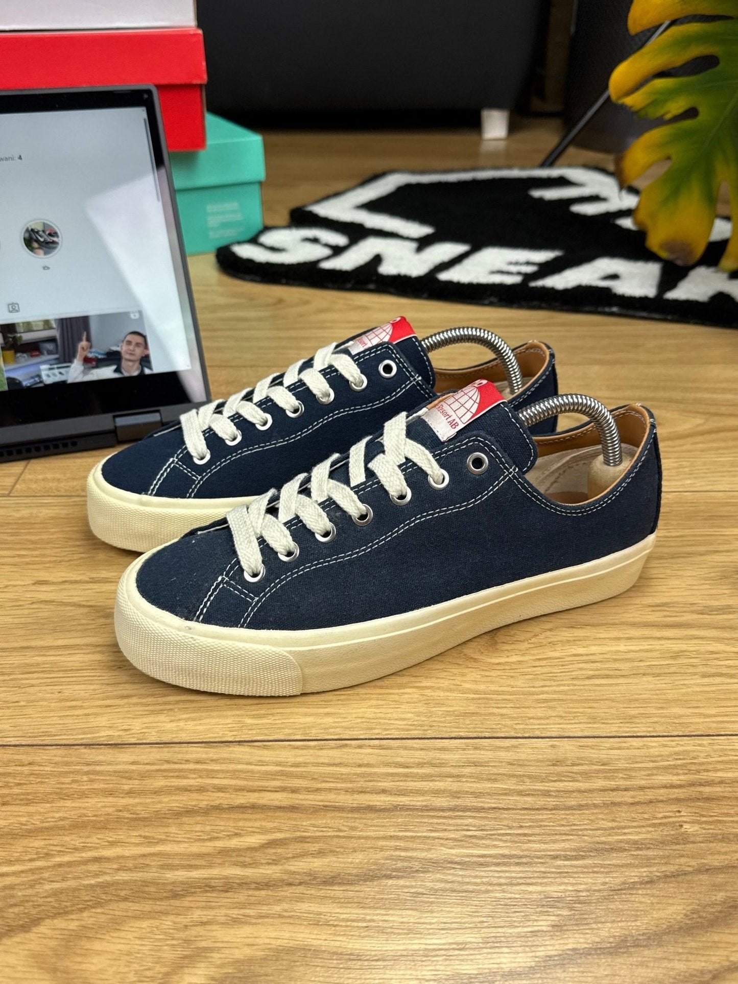 Last Resort AB VM003 Low / VM003 High VM003 Black White — buty sportowe męskie nowe rozmiar 40.5, wewnętrzny panel prawego buta