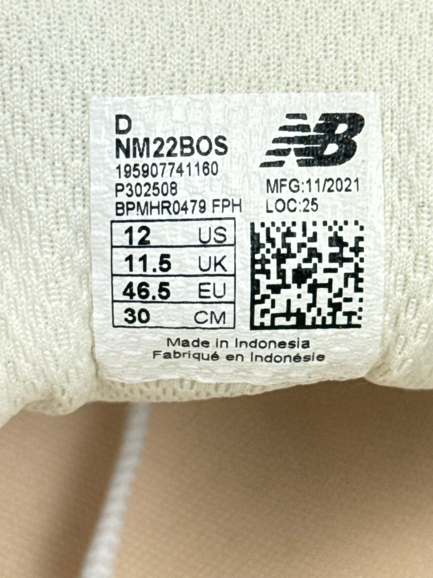 New Balance Numeric 22 “White / Green” Numeric 22 White Green — buty sportowe męskie nowe rozmiar 44.5, widok z boku
