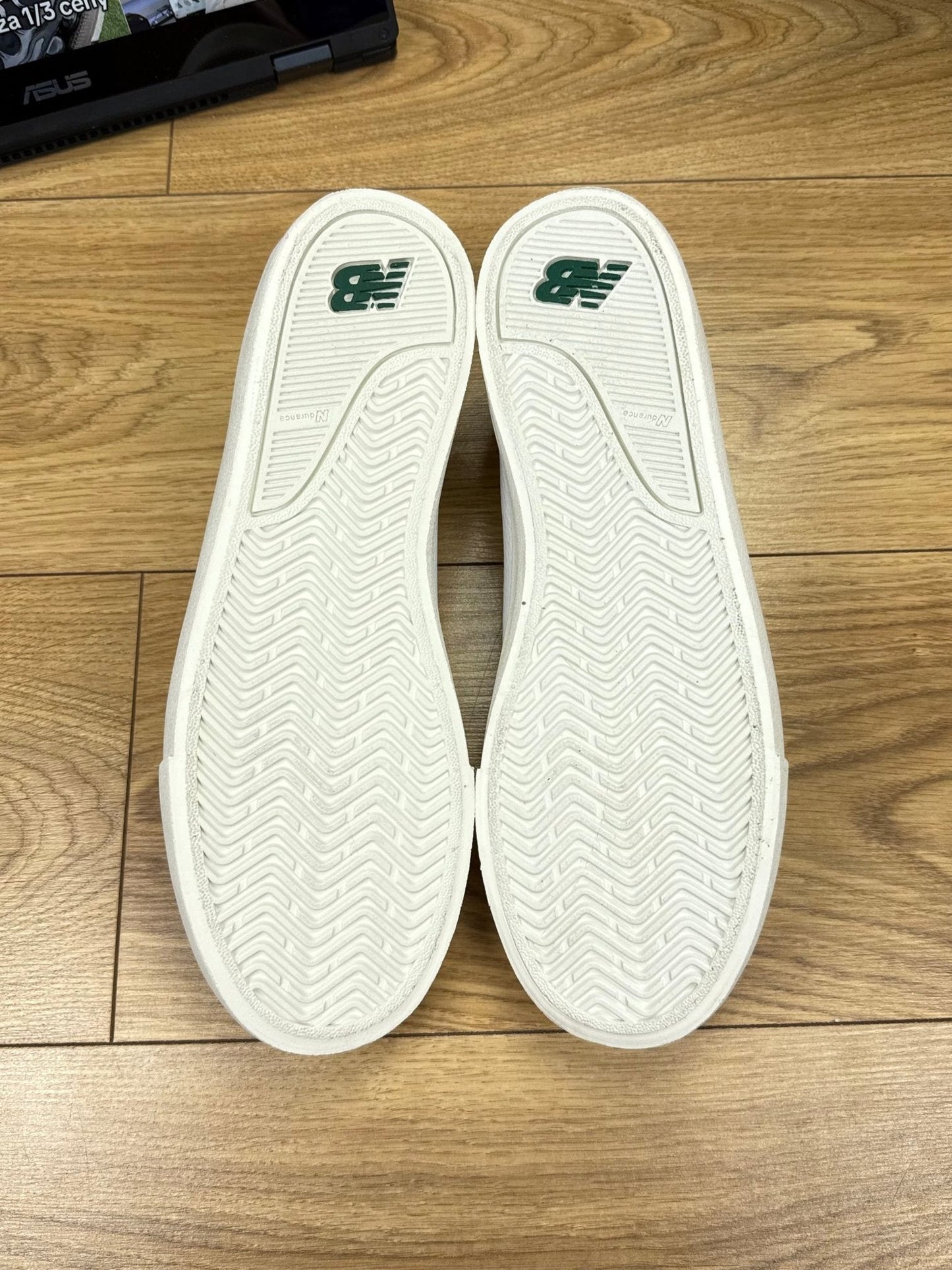 New Balance Numeric 22 “White / Green” Numeric 22 White Green — buty sportowe męskie nowe rozmiar 44.5, opcjonalne zdjęcie 1