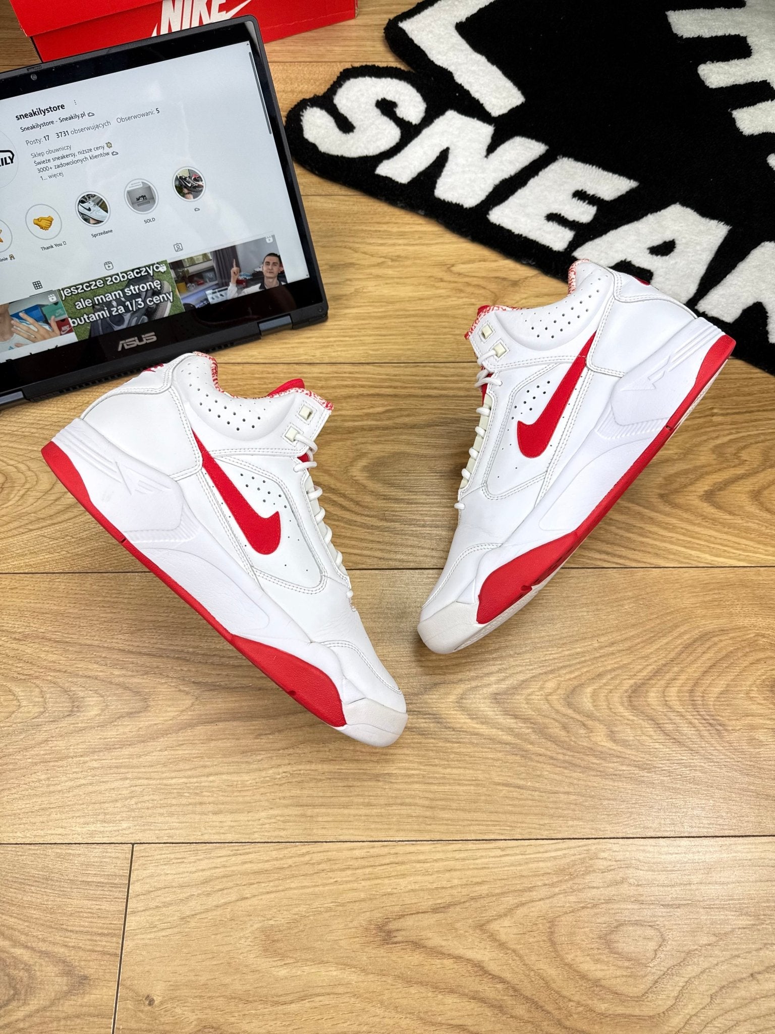 Nike Air Flight Lite Mid (42.5) - sneakilystore