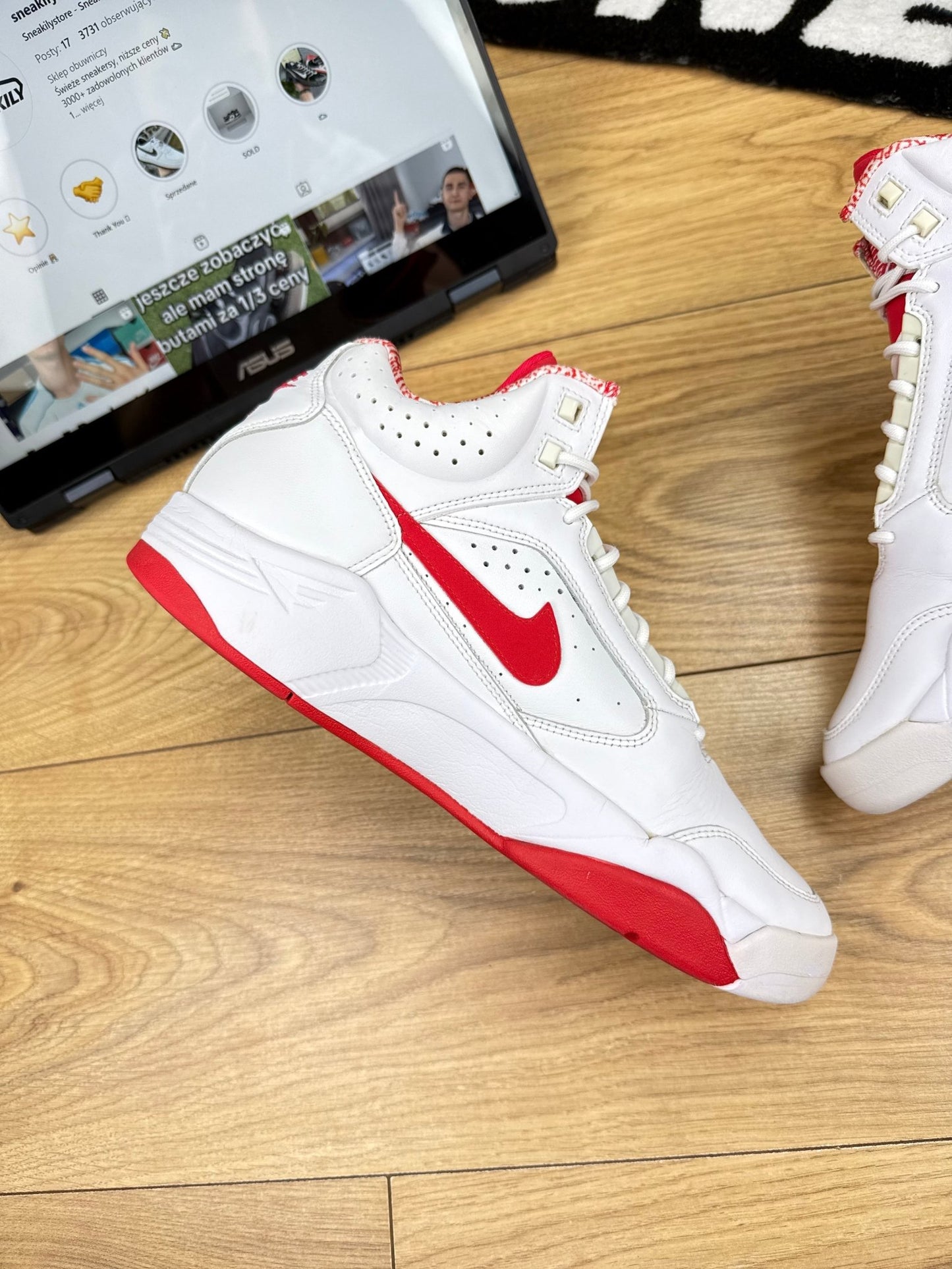Nike Air Flight Lite Mid (42.5) - sneakilystore